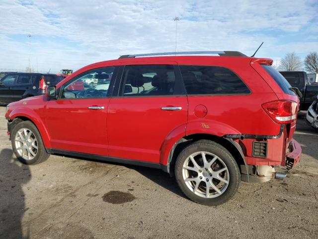 3C4PDCDG0ET186712 - 2014 DODGE JOURNEY LIMITED RED photo 2