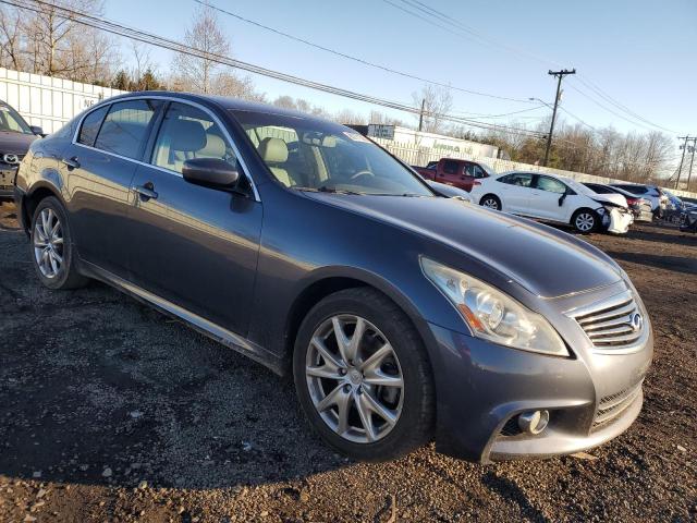 JN1CV6ARXBM352855 - 2011 INFINITI G37 BLUE photo 4