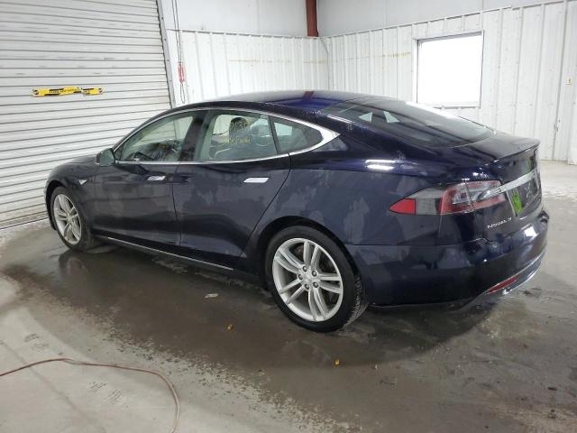 5YJSA1H1XFFP78695 - 2015 TESLA MODEL S 85 BLUE photo 2