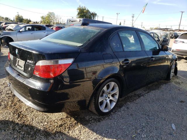 WBANB53557CP08688 - 2007 BMW 550 I BLACK photo 3