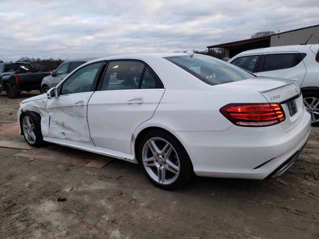 WDDHF8JB6EA874568 - 2014 MERCEDES-BENZ E 350 4MATIC WHITE photo 2