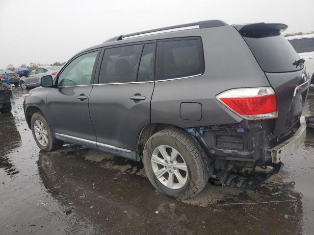 5TDBK3EH9CS111442 - 2012 TOYOTA HIGHLANDER BASE GRAY photo 2