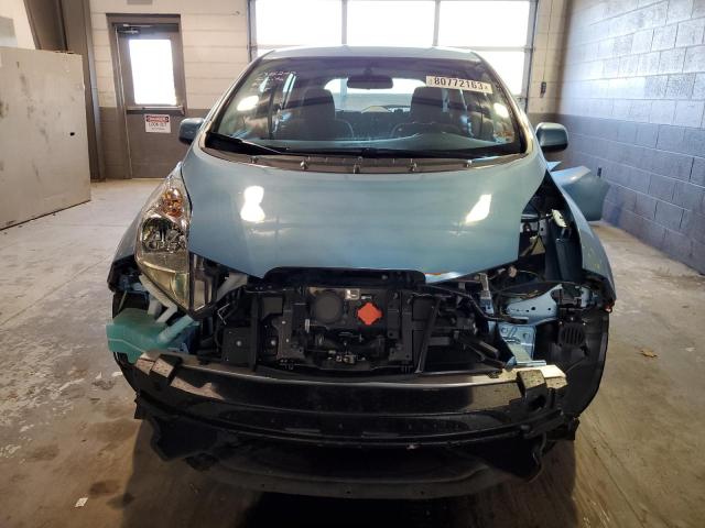 1N4AZ0CP4FC311186 - 2015 NISSAN LEAF S BLUE photo 5