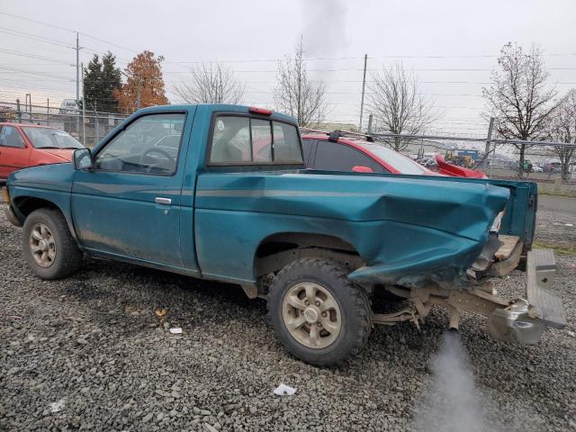 1N6SD11S3VC336893 - 1997 NISSAN TRUCK BASE TEAL photo 2