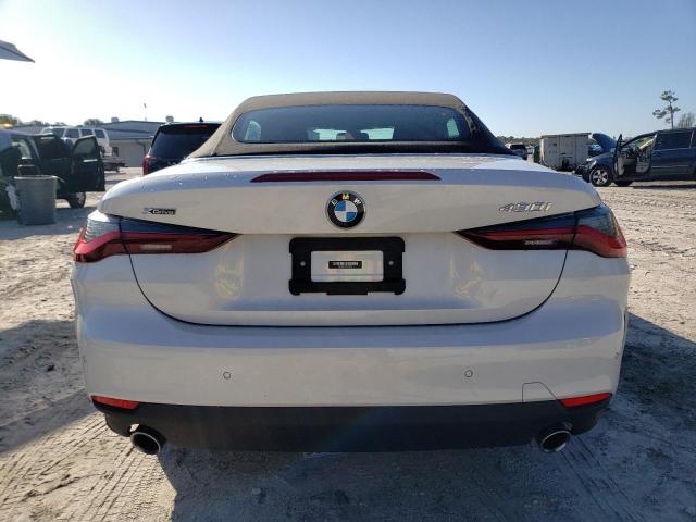 WBA43AT06PCL82180 - 2023 BMW 430XI WHITE photo 6