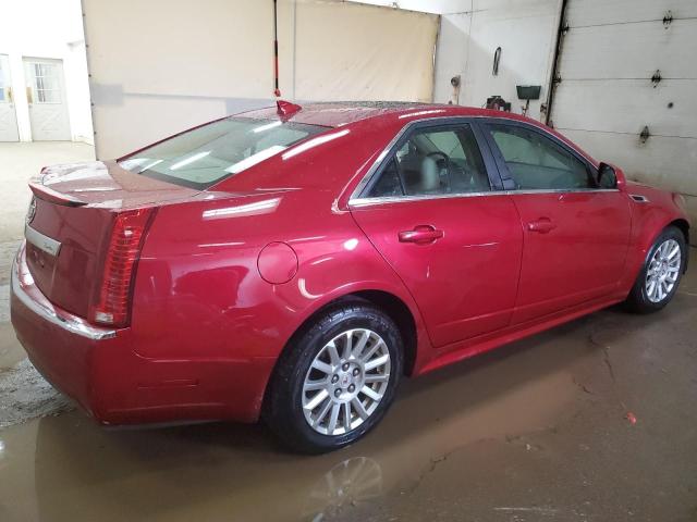 1G6DG5EY6B0164691 - 2011 CADILLAC CTS LUXURY COLLECTION BURGUNDY photo 3