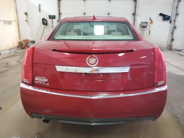 1G6DG5EY6B0164691 - 2011 CADILLAC CTS LUXURY COLLECTION BURGUNDY photo 6