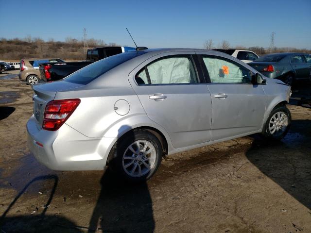 1G1JD5SH0J4129187 - 2018 CHEVROLET SONIC LT SILVER photo 3