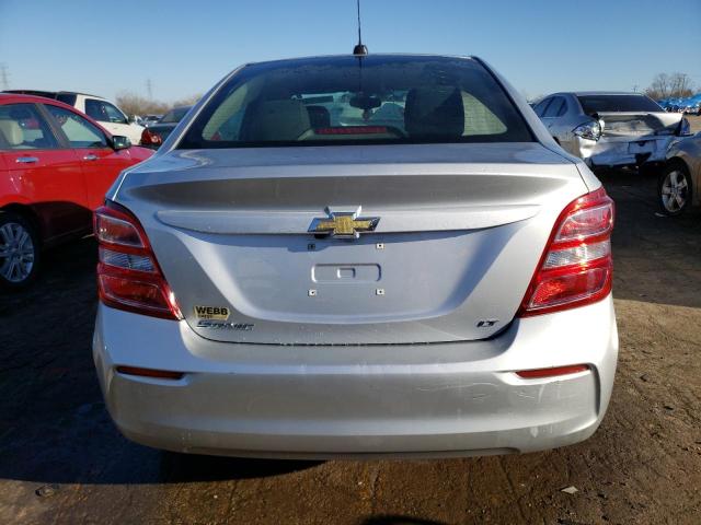 1G1JD5SH0J4129187 - 2018 CHEVROLET SONIC LT SILVER photo 6