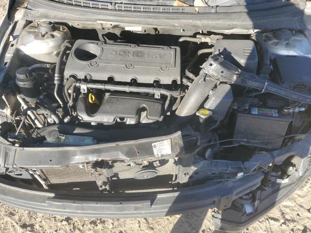 KNAFU4A25A5856031 - 2010 KIA FORTE EX SILVER photo 11