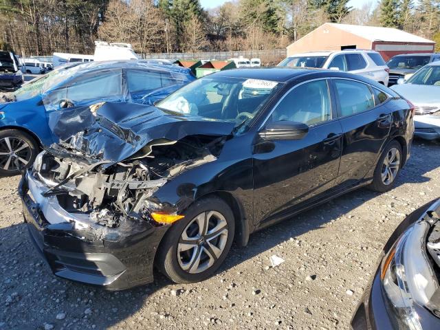 2HGFC2F57HH529129 - 2017 HONDA CIVIC LX BLACK photo 1