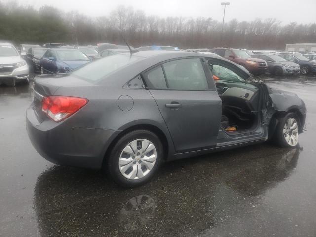 1G1PA5SGXD7212297 - 2013 CHEVROLET CRUZE LS GRAY photo 3