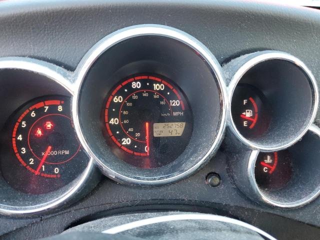 2T1KR32E17C663988 - 2007 TOYOTA COROLLA MA XR RED photo 9