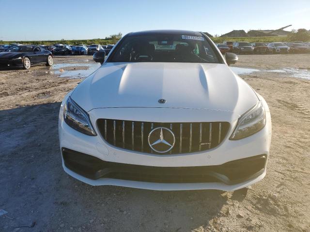 W1KWJ8HB2MG056164 - 2021 MERCEDES-BENZ C 63 AMG-S WHITE photo 5