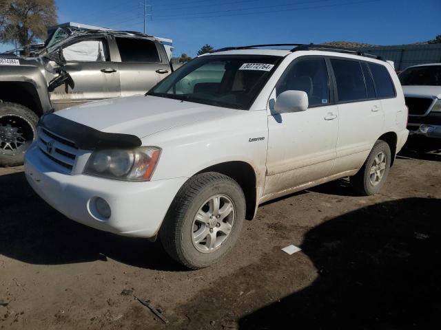 2002 TOYOTA HIGHLANDER LIMITED, 