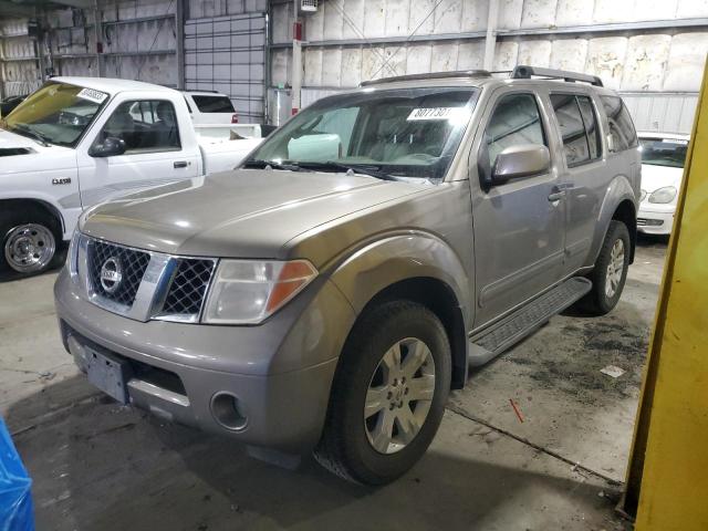 5N1AR18W55C733574 - 2005 NISSAN PATHFINDER LE 棕色 照片 1