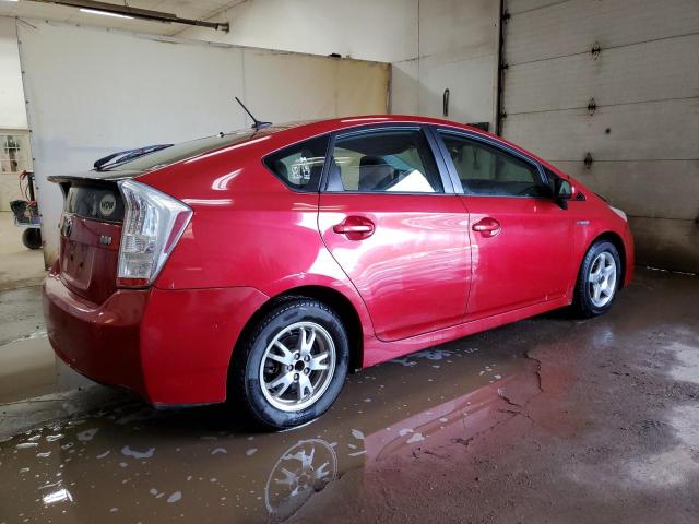 JTDKN3DU6A1295397 - 2010 TOYOTA PRIUS RED photo 3