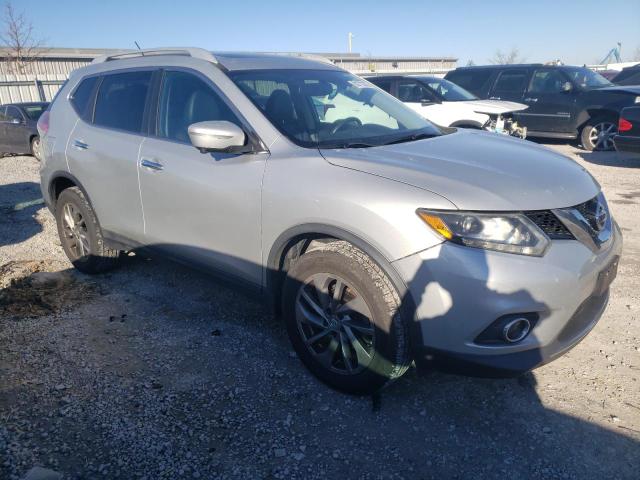 5N1AT2MV6FC922322 - 2015 NISSAN ROGUE S SILVER photo 4