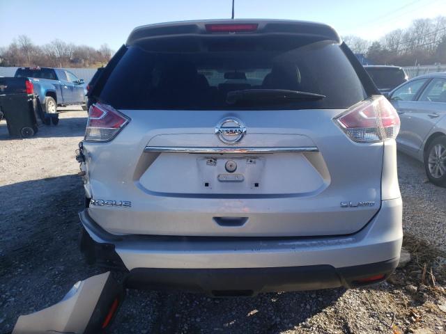 5N1AT2MV6FC922322 - 2015 NISSAN ROGUE S SILVER photo 6