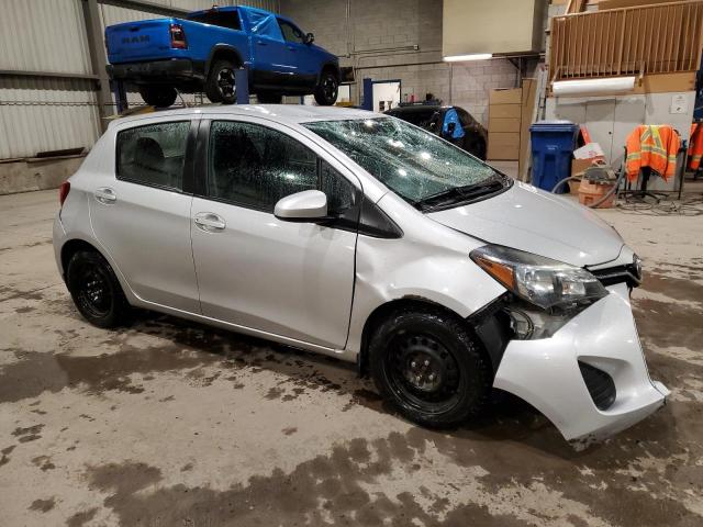 VNKKTUD36FA052173 - 2015 TOYOTA YARIS SILVER photo 4