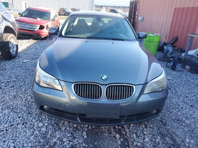 WBANE535X7CY04534 - 2007 BMW 525 I GRAY photo 5