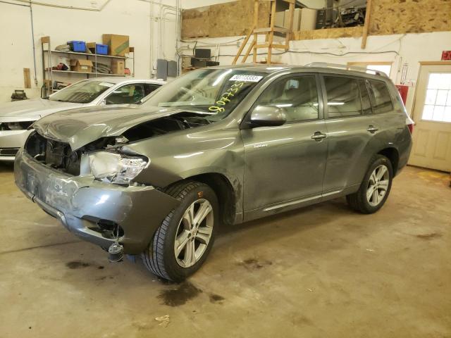 JTEES43AX82046586 - 2008 TOYOTA HIGHLANDER SPORT GREEN photo 1