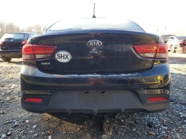 3KPA24AB4KE247943 - 2019 KIA RIO S BLACK photo 6