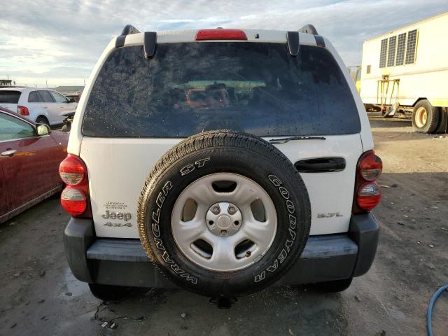 1J4GL48K66W255562 - 2006 JEEP LIBERTY SPORT WHITE photo 6