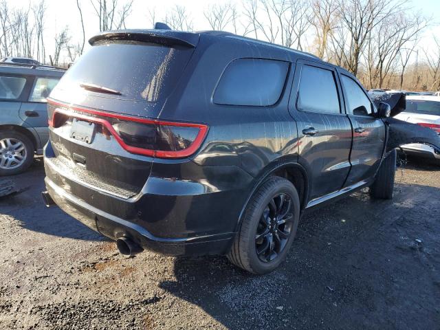 1C4RDJDG0LC166708 - 2020 DODGE DURANGO GT BLACK photo 3