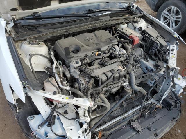 4T1B11HK1KU771057 - 2019 TOYOTA CAMRY L WHITE photo 11