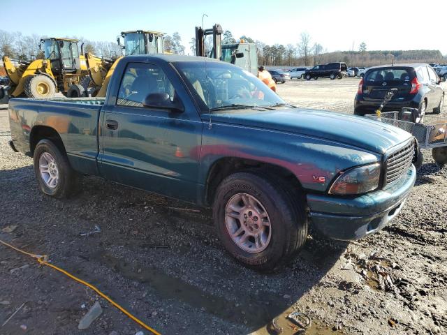 1B7FL26X7WS634596 - 1998 DODGE DAKOTA GREEN photo 4