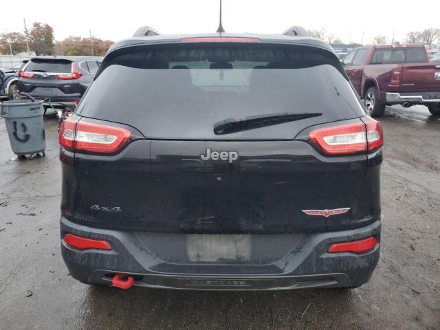 1C4PJMBB5HW513061 - 2017 JEEP CHEROKEE TRAILHAWK BLACK photo 6