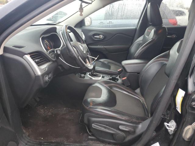 1C4PJMBB5HW513061 - 2017 JEEP CHEROKEE TRAILHAWK BLACK photo 7