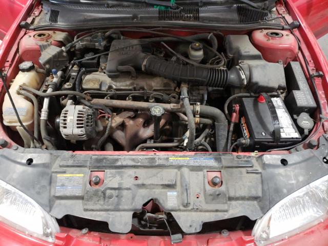 1G1JC524527266321 - 2002 CHEVROLET CAVALIER BASE RED photo 11