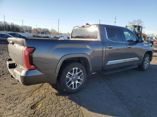 5TFMC5EC1RX006600 - 2024 TOYOTA TUNDRA CREWMAX PLATINUM ნაცრისფერი ფოტო 3