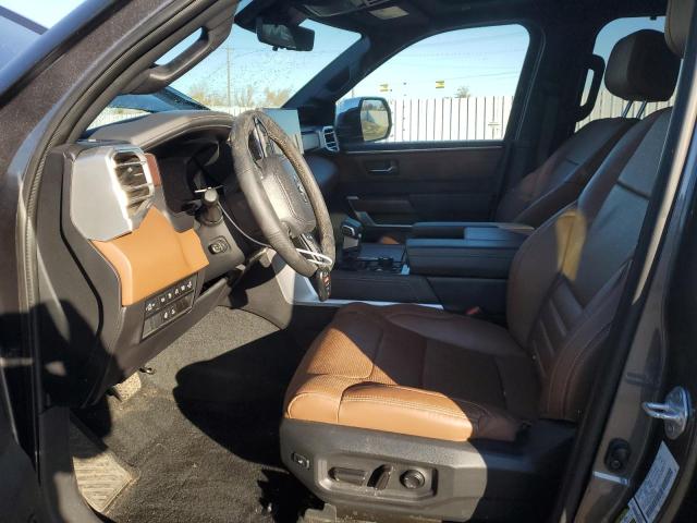 5TFMC5EC1RX006600 - 2024 TOYOTA TUNDRA CREWMAX PLATINUM ნაცრისფერი ფოტო 7