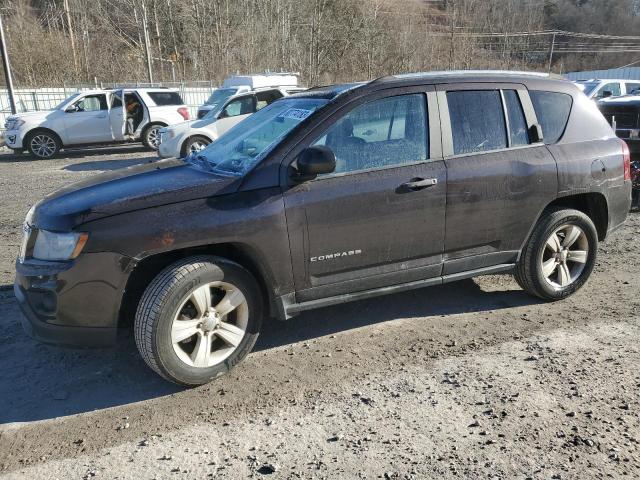 1C4NJDBB7ED652395 - 2014 JEEP COMPASS SPORT BROWN photo 1