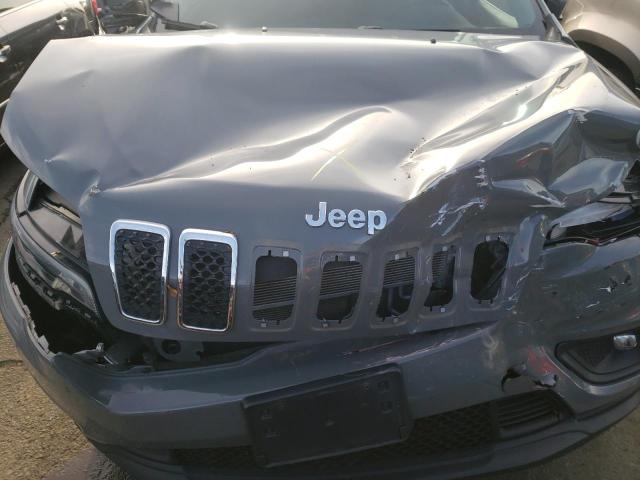 1C4PJMMX0MD129252 - 2021 JEEP CHEROKEE LATITUDE LUX GRAY photo 12