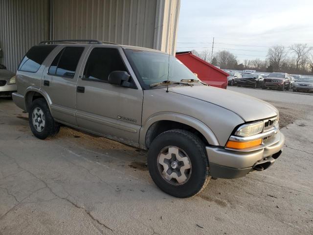 1GNDT13W52K105078 - 2002 CHEVROLET BLAZER TAN photo 4