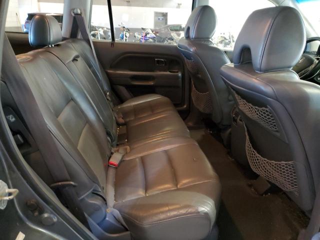 2HKYF18697H521540 - 2007 HONDA PILOT EXL GRAY photo 11