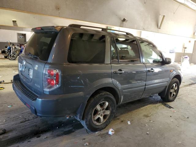 2HKYF18697H521540 - 2007 HONDA PILOT EXL GRAY photo 3