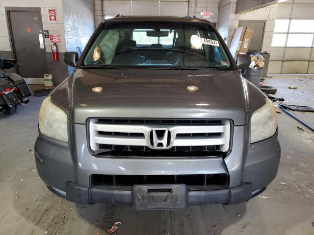 2HKYF18697H521540 - 2007 HONDA PILOT EXL GRAY photo 5