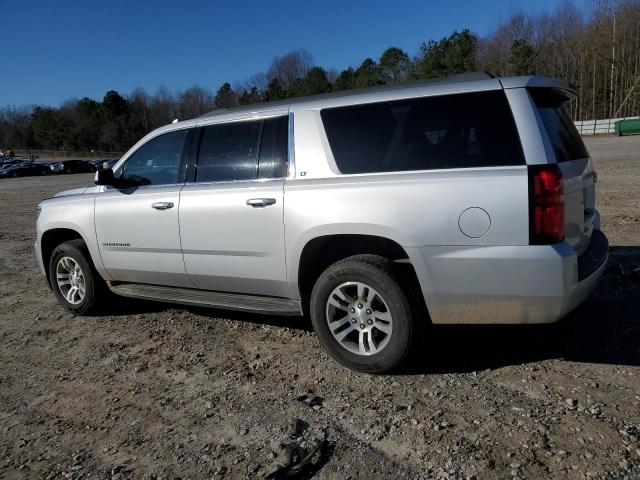 1GNSKJKC3FR689205 - 2015 CHEVROLET SUBURBAN K1500 LT SILVER photo 2