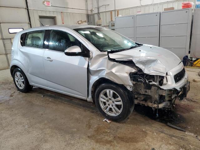 1G1JD6SB6C4164854 - 2012 CHEVROLET SONIC LT SILVER photo 4