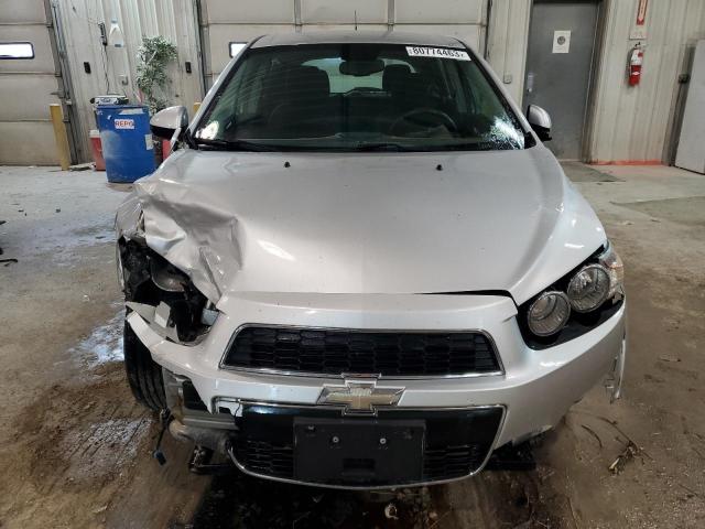 1G1JD6SB6C4164854 - 2012 CHEVROLET SONIC LT SILVER photo 5