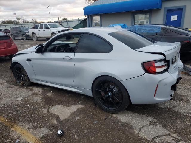 WBS2U7C06M7H84484 - 2021 BMW M2 COMPETITION Сріблястий фото 2