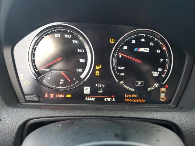 WBS2U7C06M7H84484 - 2021 BMW M2 COMPETITION Сріблястий фото 9