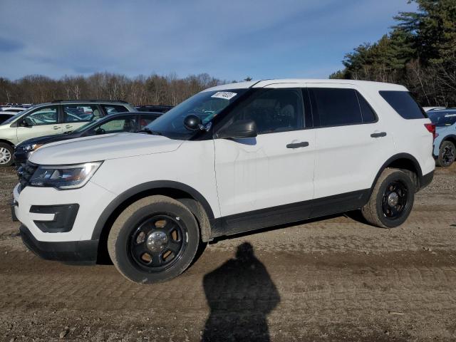1FM5K8AR1JGA32200 - 2018 FORD EXPLORER POLICE INTERCEPTOR WHITE photo 1