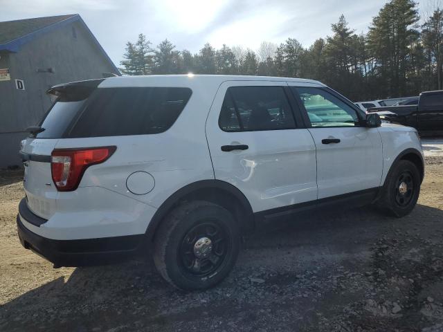 1FM5K8AR1JGA32200 - 2018 FORD EXPLORER POLICE INTERCEPTOR WHITE photo 3