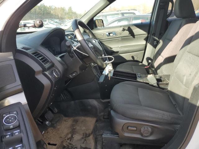 1FM5K8AR1JGA32200 - 2018 FORD EXPLORER POLICE INTERCEPTOR WHITE photo 7